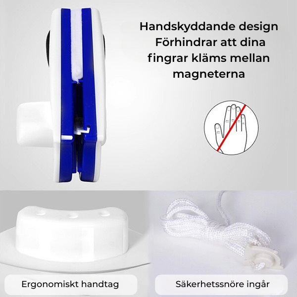 GlassEase™ Magnetische Ramenreiniger