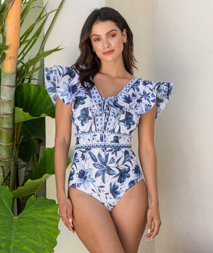 Solayna™ – 2 in 1 Badpak met Elegante Rokje-Touch