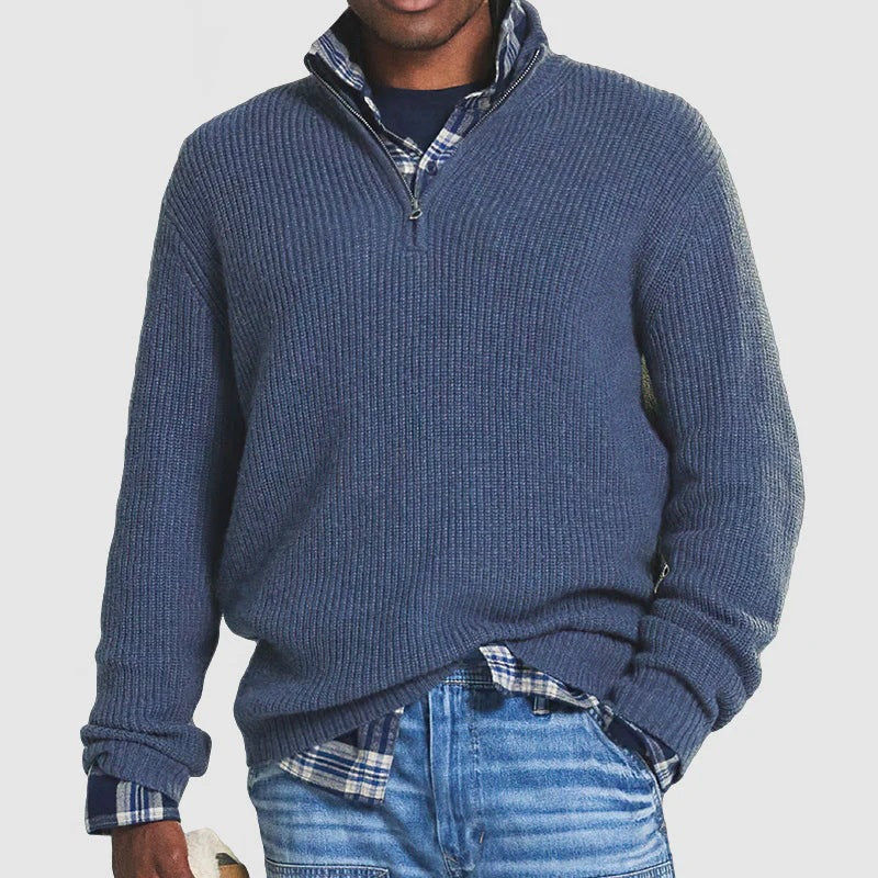 Henry - Casual trui met rits