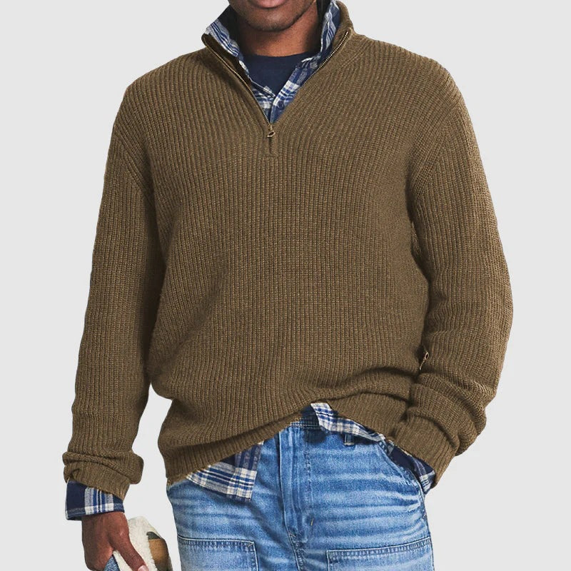 Henry - Casual trui met rits