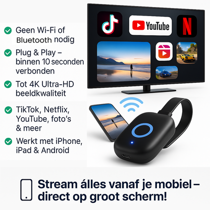 ViewEase™ — Draadloos kijken zonder grenzen