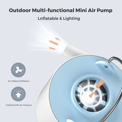 AirMaster Pro™ - Krachtige, Draadloze Mini Luchtpomp
