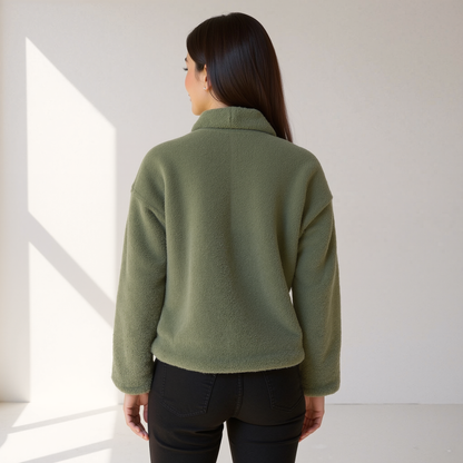 AuroraFleece™ Herfstjas – Stijlvol Warm in Eén | 1+1 Gratis