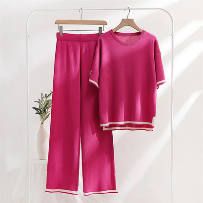Classy Elastic Knit Lounge 2 Delige Set