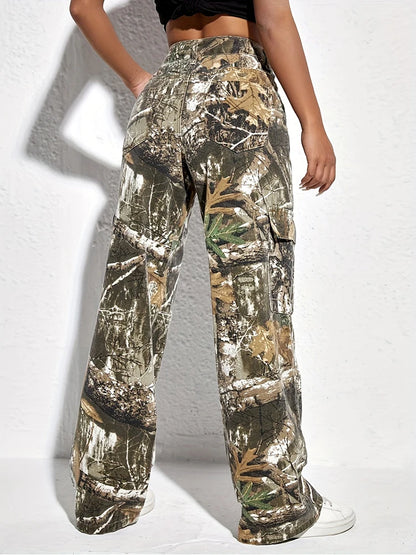 UrbanEase™ - Camo Cargo Broek