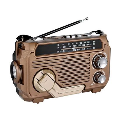 LumaSafe™ Noodradio – Licht. Energie. Informatie. Altijd.