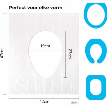 Sanicover™ Wegwerp Toiletbrilhoezen ( 50 Stuks )