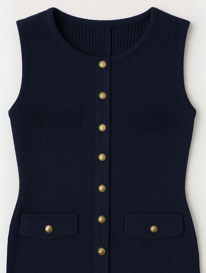 Elodee™ Knit Midi – Tijdloos, Zacht & Stijlvol