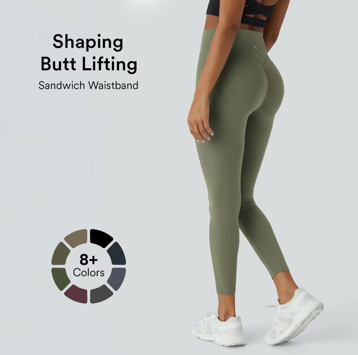 SculptFit™ – High-Waisted Leggings met Shaping Effect!