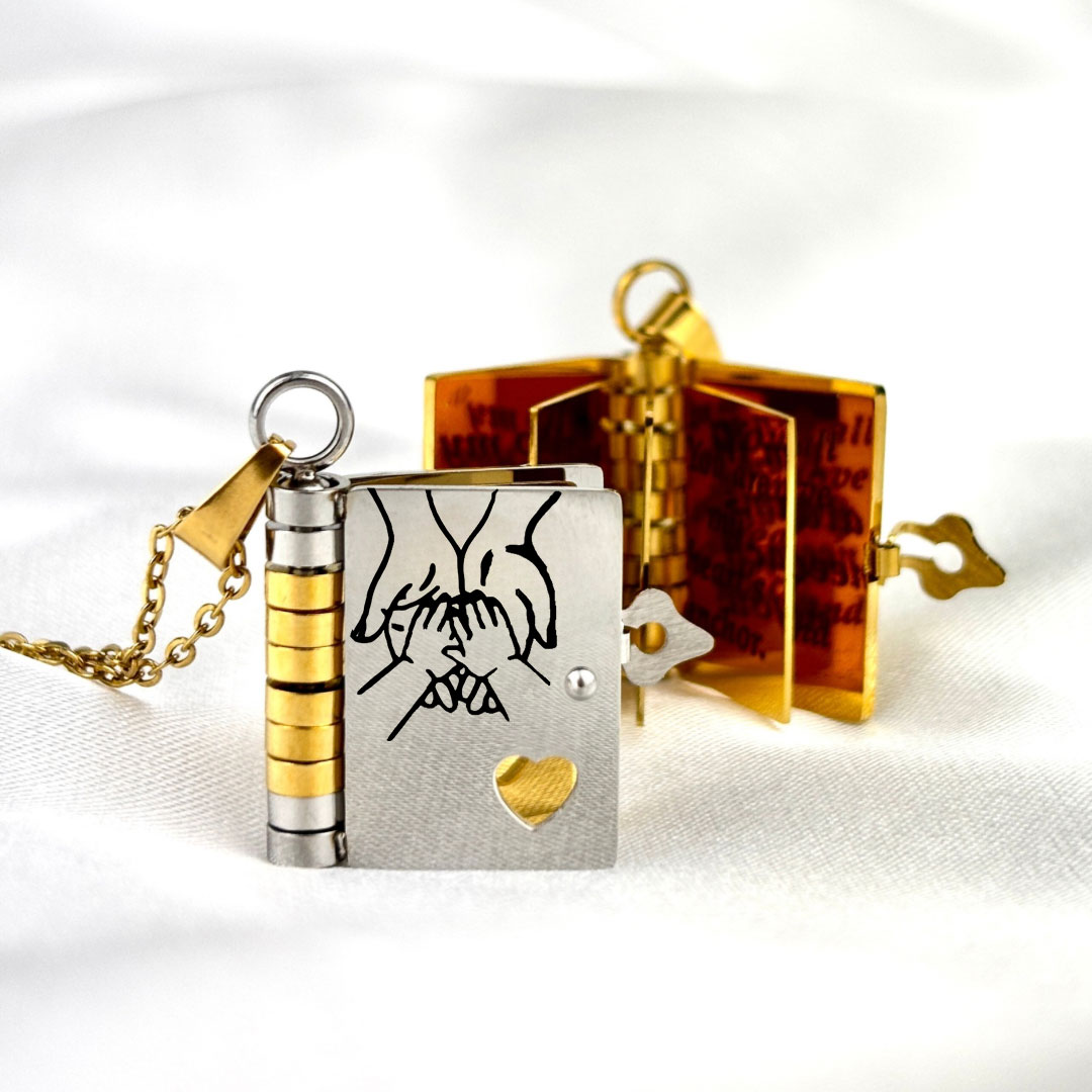 Lumélo™ Liefdesboek Ketting