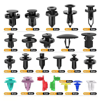 AutoGrip™ – Complete Set Bevestigingsclips voor Auto’s