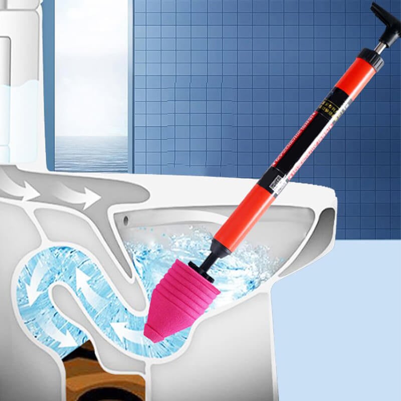 AeroFlush™ – Krachtige Luchtdruk Ontstopper voor Toiletten & Leidingen