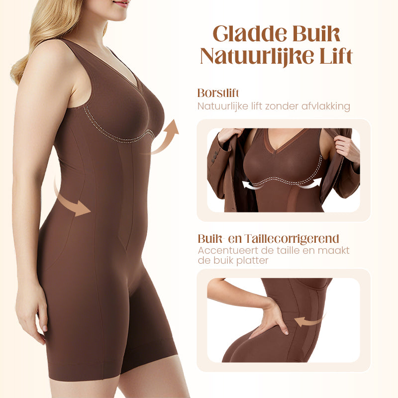 SilvoriaFit™ One-Piece Comfort Shaper – Naadloze ondersteuning voor dagelijks gemak