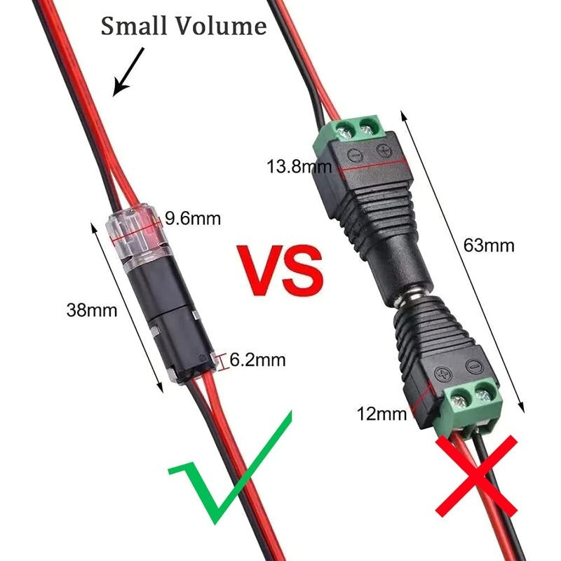 FlexiConnect™ 2-Pins Solderloze Draadconnectoren | 20 Stuks