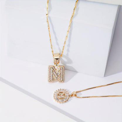 Lustra™ | Luxe Initial Ketting Set | 2 Stuks
