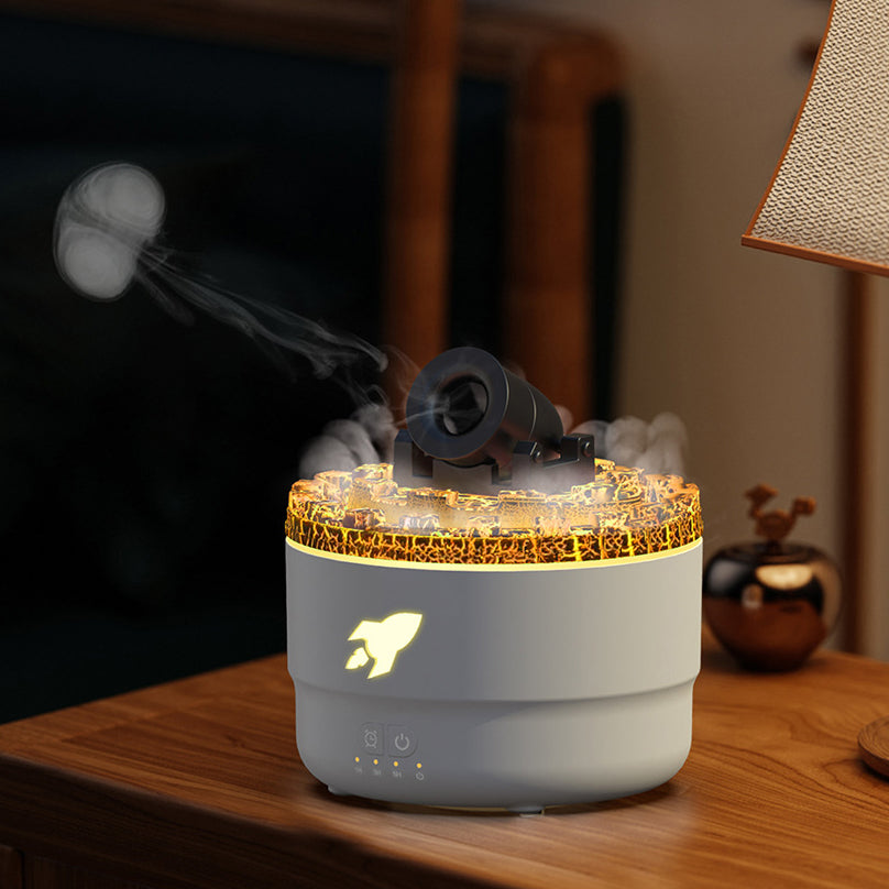 VulcanoGlow™ – De Unieke Aroma Diffuser en Nachtlamp