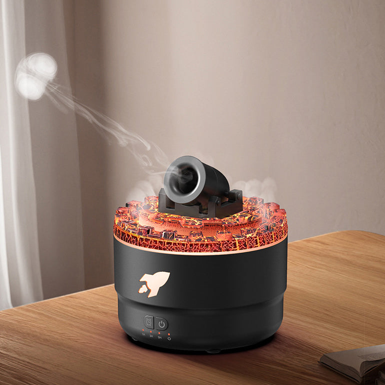 VulcanoGlow™ – De Unieke Aroma Diffuser en Nachtlamp