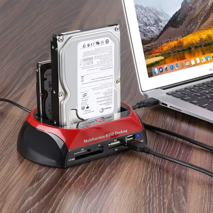 DataNest Dock™ – Universeel Data- en Schijfstation