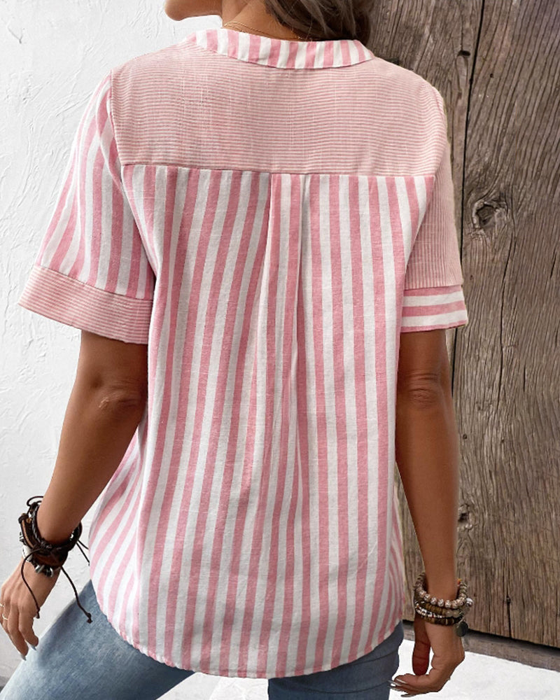 Sasha™ - Chique katoenen blouse