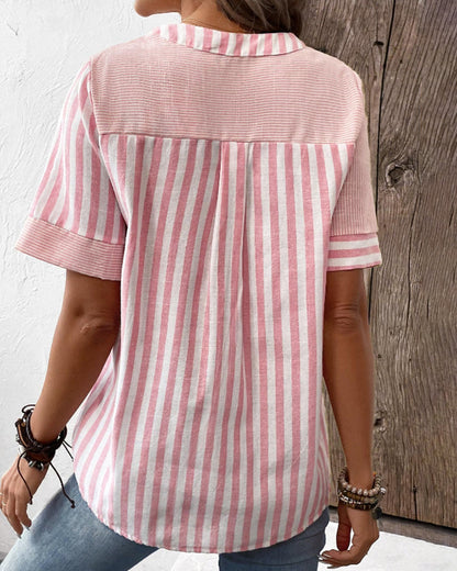 Sasha™ - Chique katoenen blouse