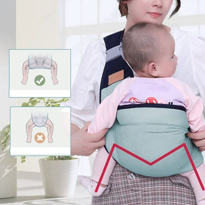 Nestléna™ – Comfortabele Baby Draagzak voor Elke Dag