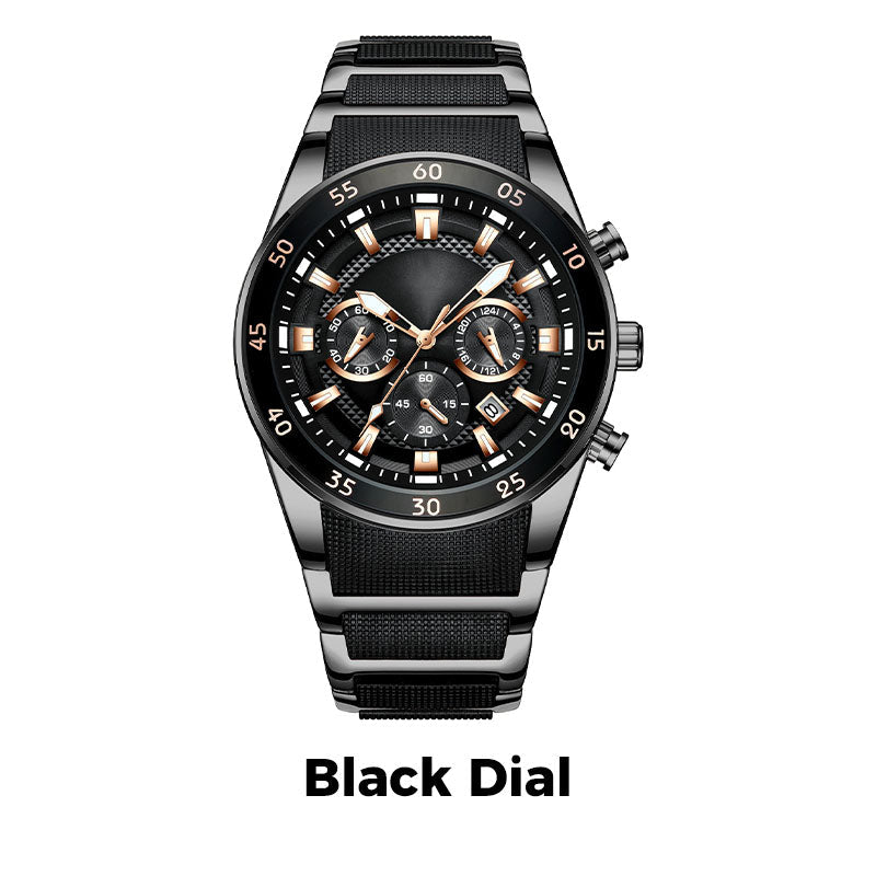 Aurelion™ Herenhorloge – Stijl, Functionaliteit & Tijdloos Design