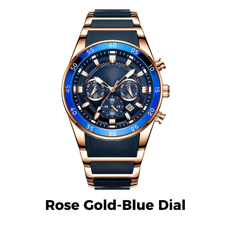 Aurelion™ Herenhorloge – Stijl, Functionaliteit & Tijdloos Design