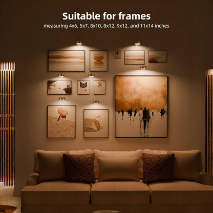 LumiFrame™ – Draadloze Verlichting voor Jouw Wanddecoratie