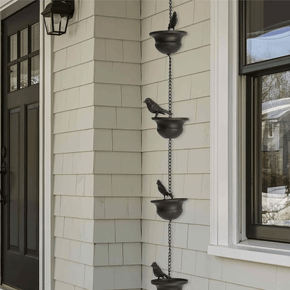 Pluvina™ Regenketting met Vogelbad