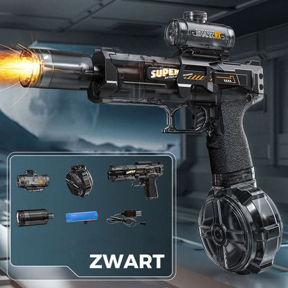 HydroVolt™ – Oplaadbare Elektrische Watershooter met Vlamlicht-effect