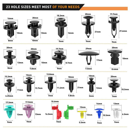 AutoGrip™ – Complete Set Bevestigingsclips voor Auto’s