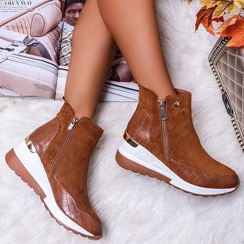 Alea Boots™ - Elegante enkellaarzen