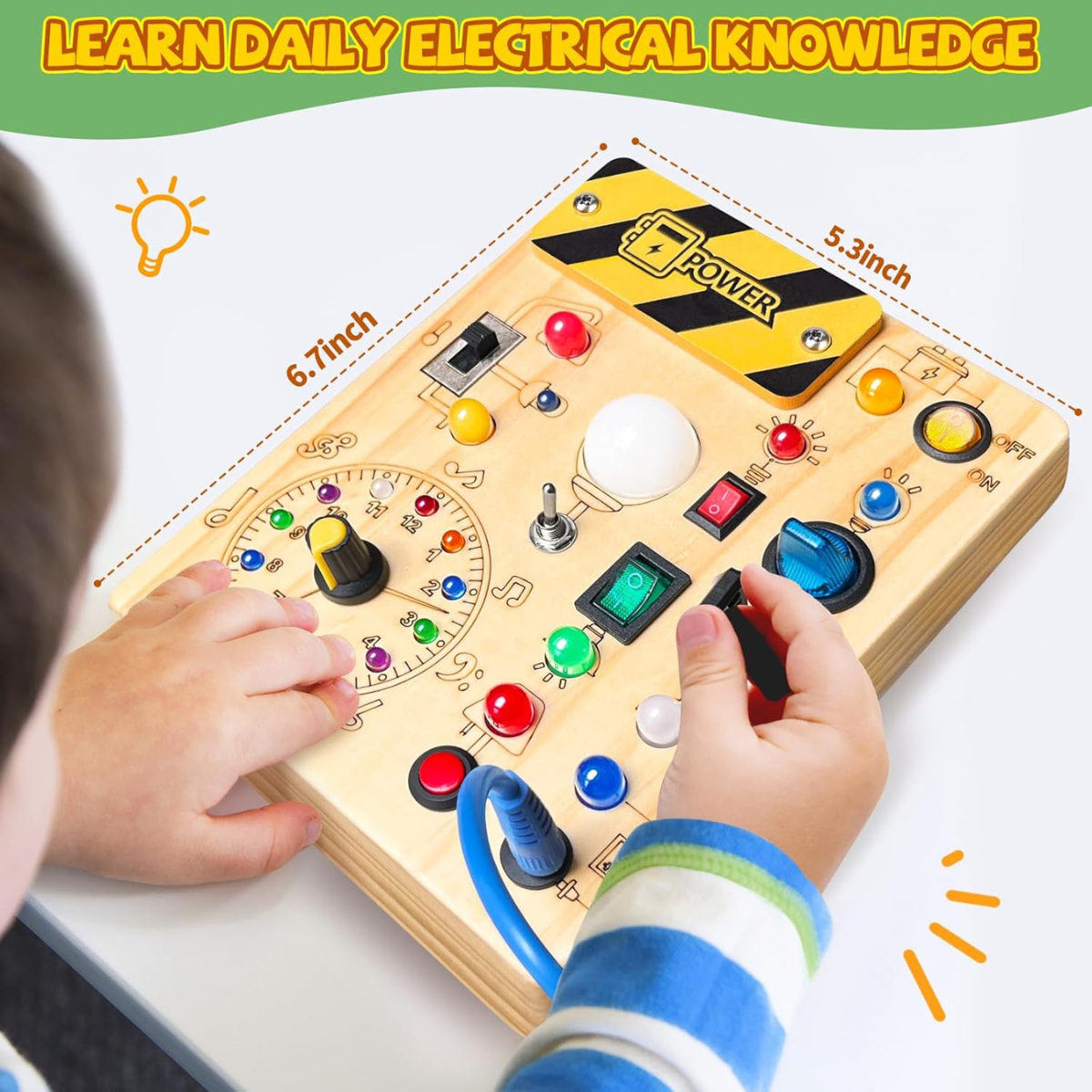 BrightMinds™ Montessori LED Speelbord