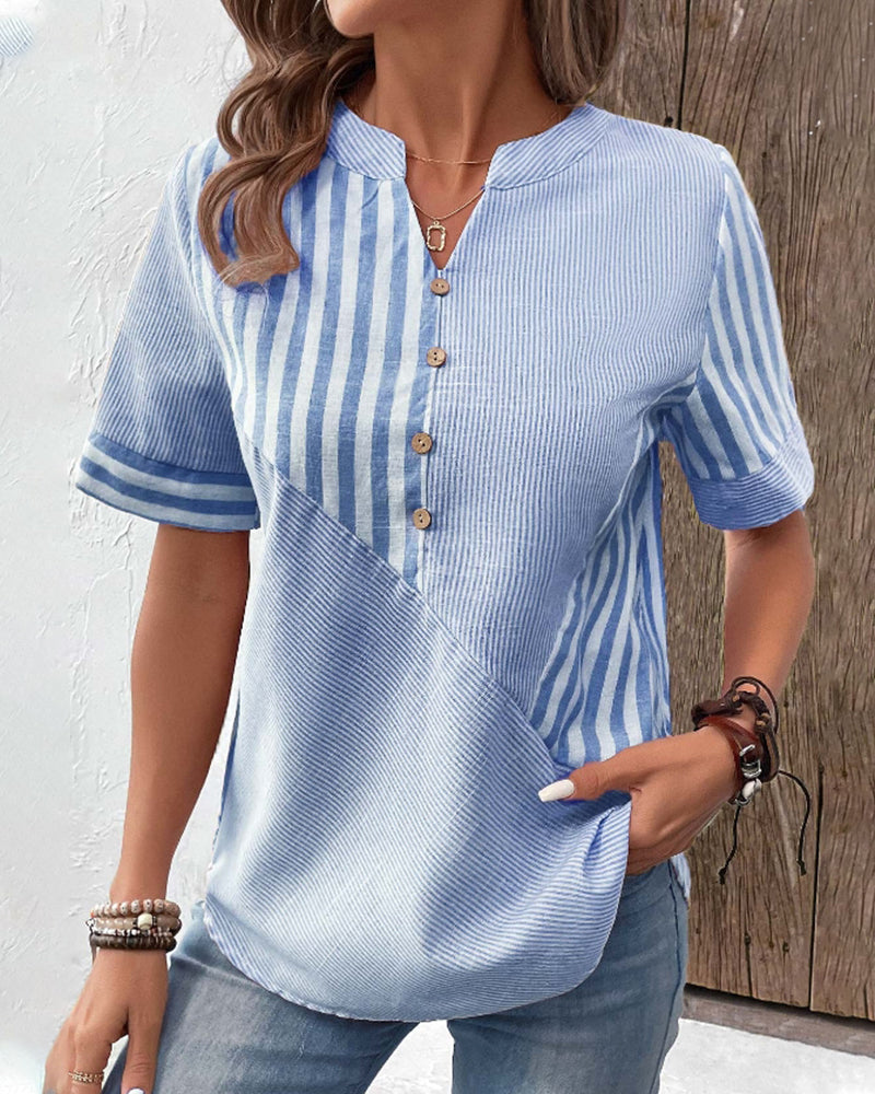 Sasha™ - Chique katoenen blouse