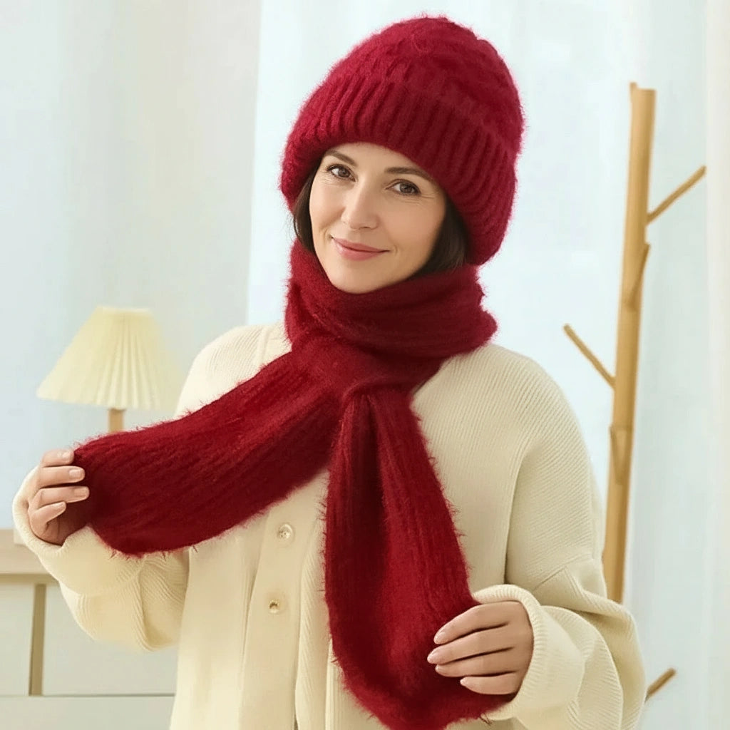 Nordéa™ WinterComfort Set – Stijlvolle Warmte voor Koude Dagen