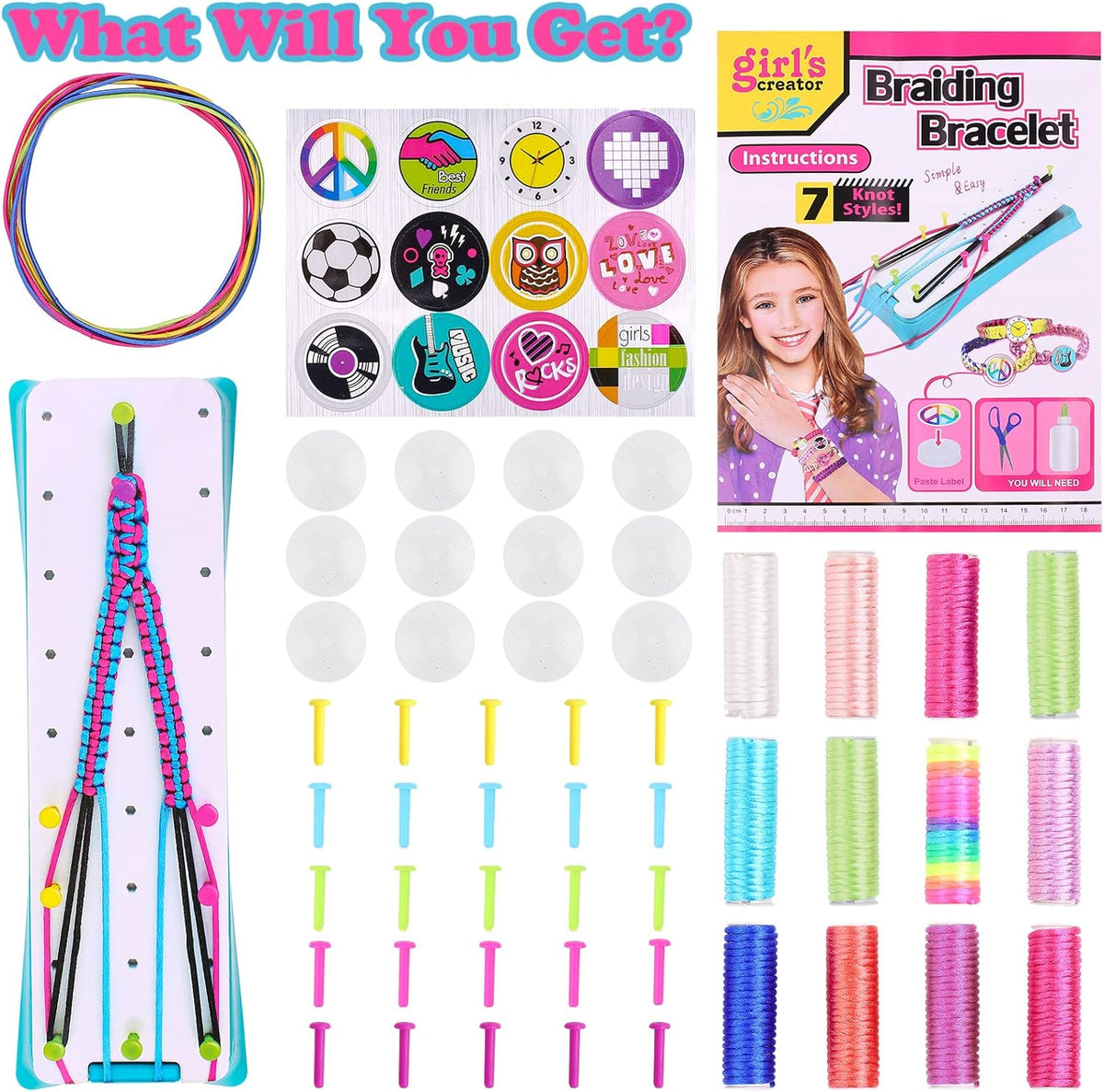 RopeCraft® - DIY Braiding Set voor Kinderen
