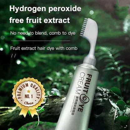 Aurélienne™ Fruit Essence Haarverfkam – Simpel, Snel en Stralend