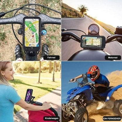 RideSafe™ – Waterdichte telefoonhouder voor fiets en motor