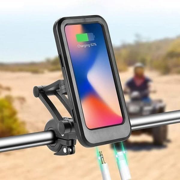 RideSafe™ – Waterdichte telefoonhouder voor fiets en motor