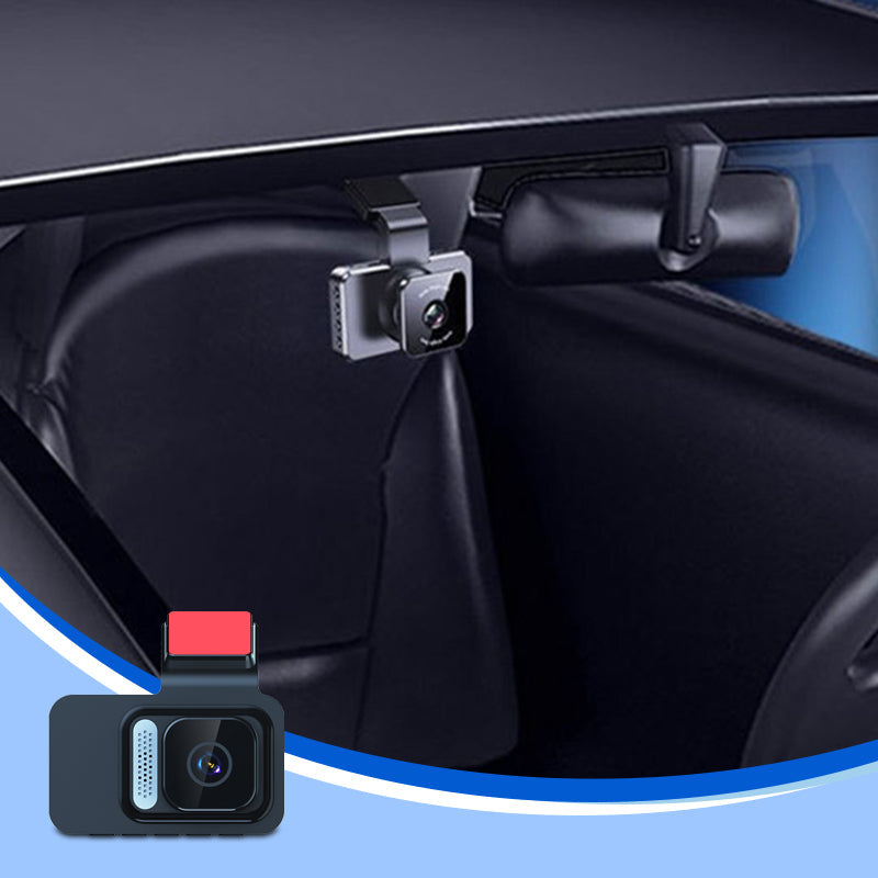 DriveVision - WiFi Dubbele Dashcam met Nachtzicht