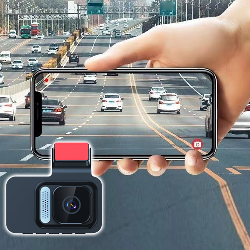 DriveVision - WiFi Dubbele Dashcam met Nachtzicht