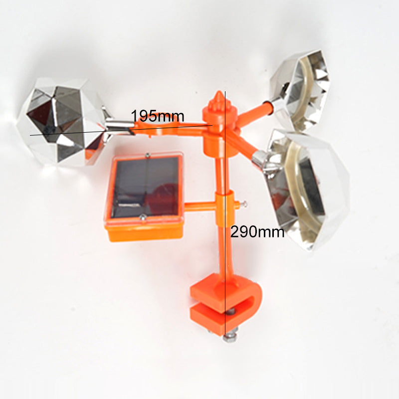 AeroVibe™ – Reflecterende Windspinner met Geluid tegen Vogels