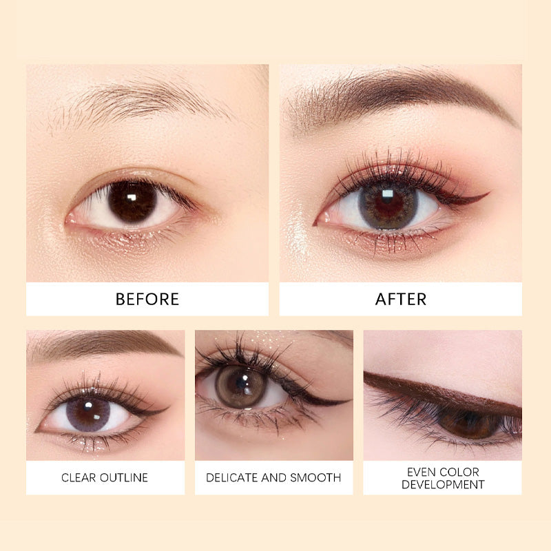 GlamLiner™ | Waterproof 24H Eyeliner Gel Pen | 1+1 GRATIS