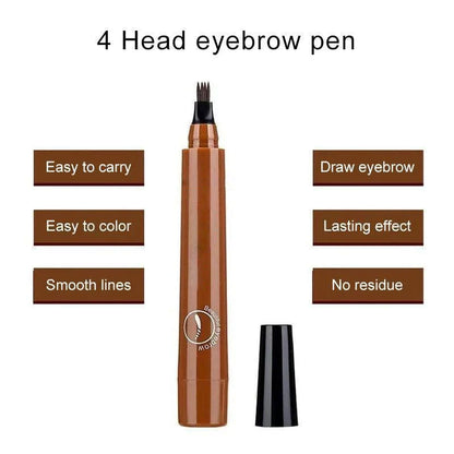 BrowLuxe™ – 4-Punts Microblading Wenkbrauwpen | 1+2 GRATIS