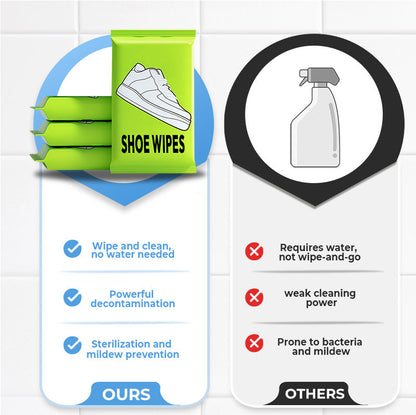 StepFresh™ Schoenreinigingsdoekjes – Frisse schoenen in één veeg