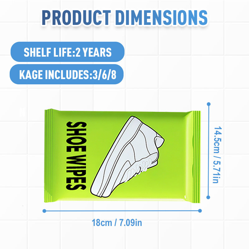 StepFresh™ Schoenreinigingsdoekjes – Frisse schoenen in één veeg