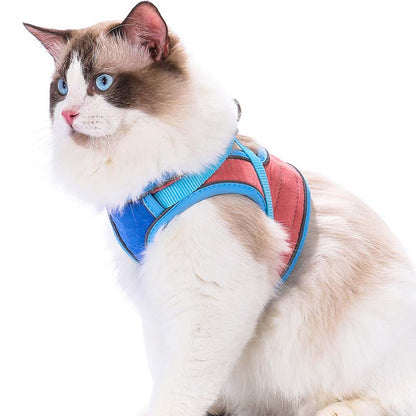PawSure™ – Reflecterend Kattenharnas voor Veilig & Comfortabel Wandelen