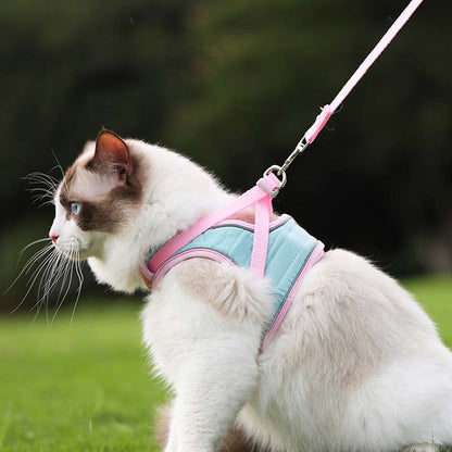 PawSure™ – Reflecterend Kattenharnas voor Veilig & Comfortabel Wandelen