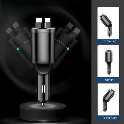 Lumionex™ – Slimme Autolader met Sterrenlichtdesign