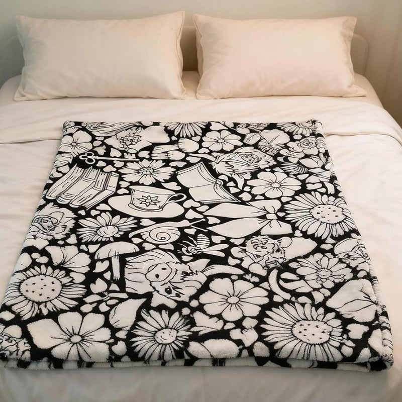ArtSnuggle™ Kleur-Je-Eigen Dekentje – Creativiteit Ontmoet Comfort